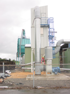 LMC Baghouse installed at Wood Castle Fine Furniture